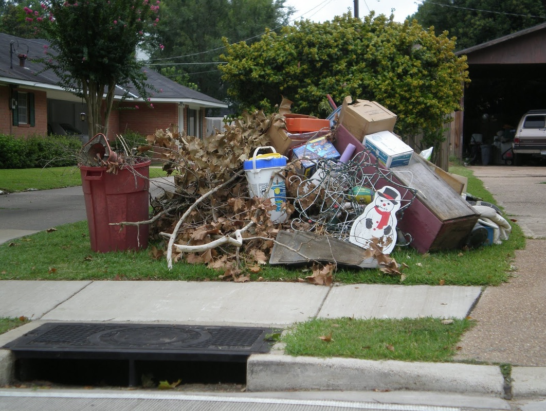 junk and debris